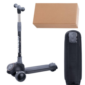 Самокат трехколесный Slider, колеса светящиеся, руль складной