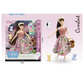 Кукла с аксессуарами, ручки и ножки шарнирные