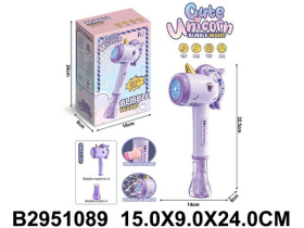 Пузыри мыльные "Единорог", световые эффекты