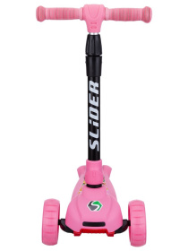 Самокат трехколесный со светящимися колесами Самокат трехколесный со светящимися колесами