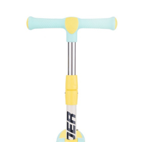 Самокат трехколесный Slider, колеса светящиеся, руль складной