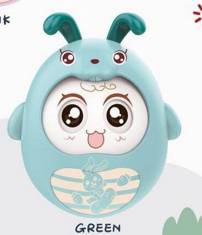 Неваляшка "Elefantino", подвижные детали, звук колокольчика Неваляшка "Elefantino", подвижные детали, звук колокольчика