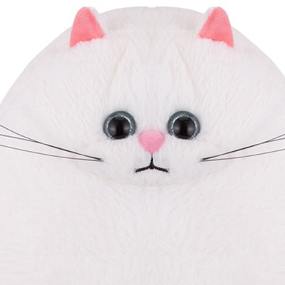 Мягкая Игрушка RELANA, Котик белый, 35 см