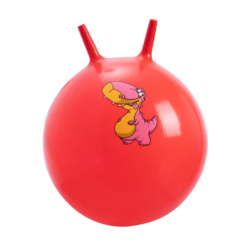 Мяч гимнастический с рожками, 55см, "Животные" в ассортименте