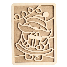 Раскраска пластилином 8, "Новогодняя" Раскраска пластилином 8, "Новогодняя"