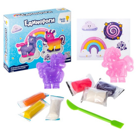 Набор для детской лепки "Единороги" Набор для детской лепки "Единороги"