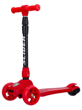 Самокат трехколесный со светящимися колесами