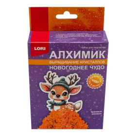 Выращивание кристаллов. Фигурка "Красивый оленёнок"