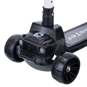 Самокат трехколесный Slider, колеса светящиеся, руль складной Самокат трехколесный Slider, колеса светящиеся, руль складной