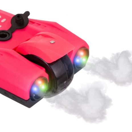 Самокат четырехколесный складной с паром