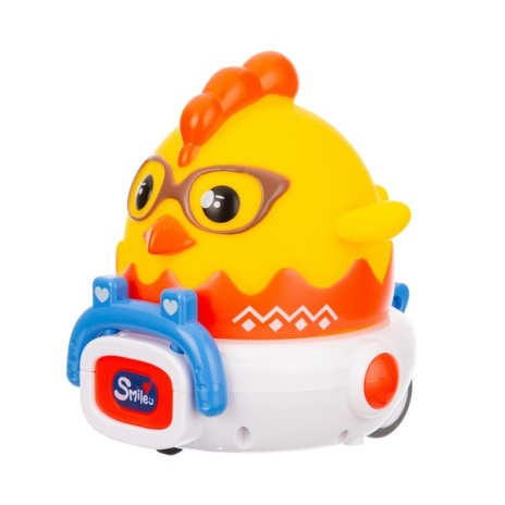 Машинка "Цыплёнок" "Elefantino" на пульте р/у, игрушка снимается, световые и звуковые эффекты