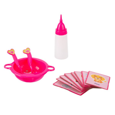 Пупс 38 см "Girl's Club" с аксессуарами, подвижная мимика, фразы, песенка на русском языке