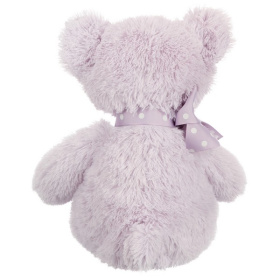 Мишка лавандовый с бантиком, 24 см