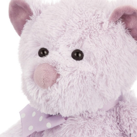 Мишка лавандовый с бантиком, 24 см