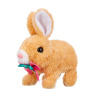 Игрушка мягкая "Зайчик" Girl's club, ходит, звуковые эффекты