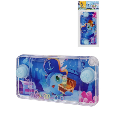 Водная игра с кольцами, 6х11,5см., микс