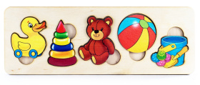 Пазл-рамка "Игрушки"
