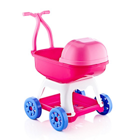 Игрушка Коляска для куклы с люлькой (в ассорт.)