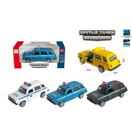 Машинка "ДПС" инерционная, в ассортименте