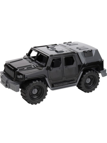 Джип "Альфа" Городской (с тентом, черный)