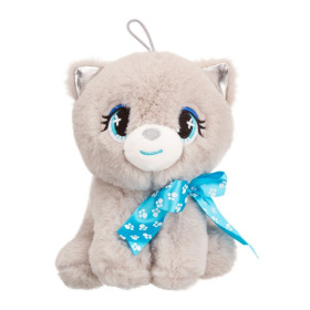 Набор "Ветеринарная клиника" Girl's club, кошечка мягкая, аксессуары, наклейки, переноска