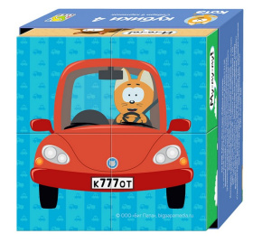 4 кубика "Котэ" (Биг Папа)