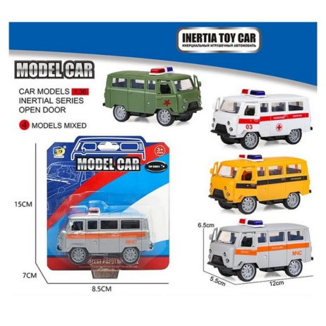 Машинка инерционная, в ассортименте