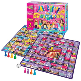 Игра настольная для вечеринки 4в1 «Party games. Girls»