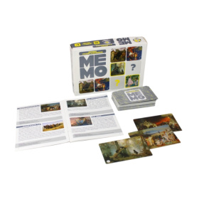 Игра настольная МЕМО "Картины русских художников" (50 карточек)