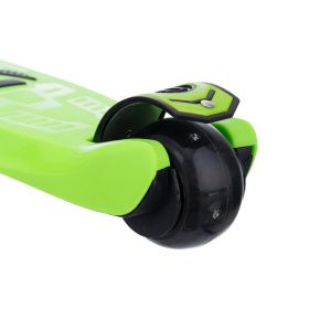 Самокат трехколесный Slider, колеса светящиеся, руль складной