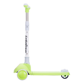 Самокат трехколесный Slider, колеса светящиеся, руль складной