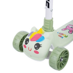 Самокат трехколесный Slider, колеса светящиеся, руль складной