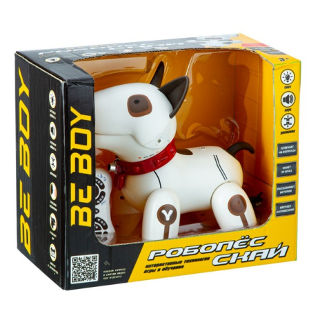 Робопес "Скай" "BEBOY" на пульте радиоуправления