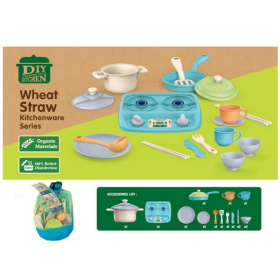 Набор "Повар", посуда, плита