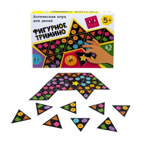 Игра логическая "Фигурное тримино"