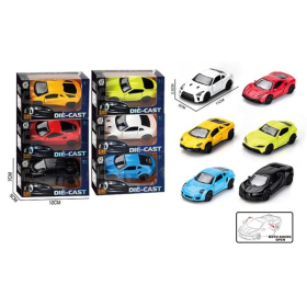 Машинка инерционная металлическая, в ассортименте