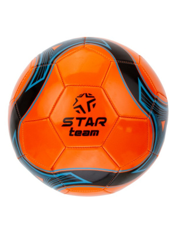 Мяч футбольный "STAR Team" PVC, 5 цв. в ассорт. (оранж. красн. зелен. желт. бел.), диаметр 22 см. Мяч футбольный "STAR Team" PVC, 5 цв. в ассорт. (оранж. красн. зелен. желт. бел.), диаметр 22 см.