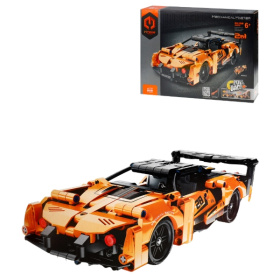 Конструктор пластиковый "Гоночный машина и мотоцикл" 2 в 1 (арт.5828IMM)