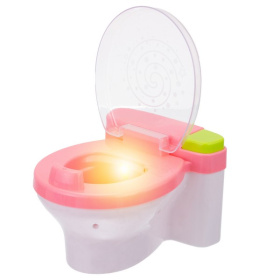 Набор "Girl's Club" "Маленькая мама", пупс 30 см, туалет (свет, звук), ванна с водой, аксессуары