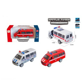 Машинка "Городская спецтехника" инерционная, в ассортименте
