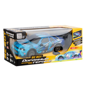 Машинка на пульте радиоуправления "BeBoy", противоударный светящийся корпус