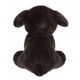 Собака черная, 19 см, в/п 19*15*15 см