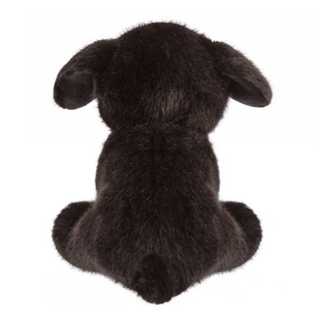 Собака черная, 19 см, в/п 19*15*15 см