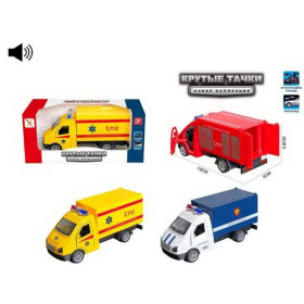 Машинка "Грузовая" инерционная, в ассортименте