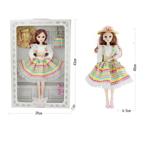 Кукла 40 см, с аксессуарами, ручки и ножки на шарнирах