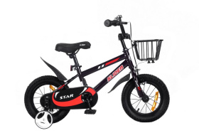 Велосипед двухколесный "Slider Star 12"  с дополнительными колесами