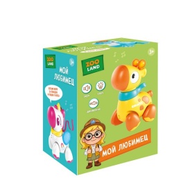 Игрушка Zooland "Жираф", световые и звуковые эффекты, движение Игрушка Zooland "Жираф", световые и звуковые эффекты, движение