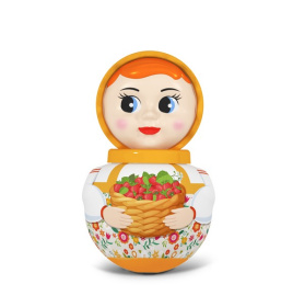 Неваляшка малая "Девочка", в коробке