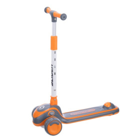 Самокат трехколесный Slider, колеса светящиеся, руль складной