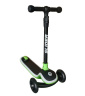 Самокат трехколесный Slider, светящиеся полиуретановые колёса и платформа, руль складной